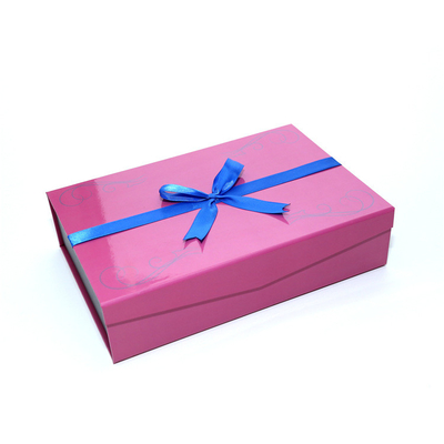Cajas de regalo de cartón rígido de Navidad de lujo Color Pantone 1200gsm