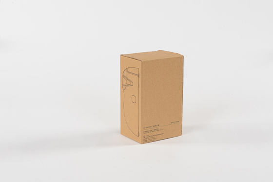 Caja de embalaje plegable de papel reciclado