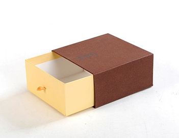 El cajón puro del papel del color encajona los zapatos de la caja del cajón de Kraft y el embalaje del traje
