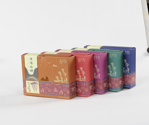 Cajas de cartón plegables de cartón fácil de ensamblar papel de cartón corrugado de pared única