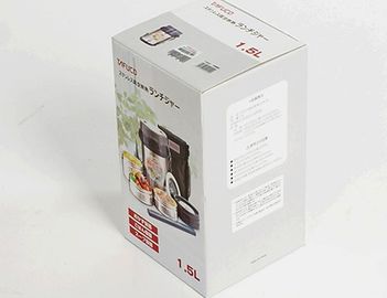 Cajas de almacenamiento 5kg de alta resistencia del cartón de la parte inferior de la cerradura auto portadoras