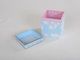 Superficie tamaño pequeño rígida azul clara de la laminación de Matt de las cajas de regalo de la cartulina