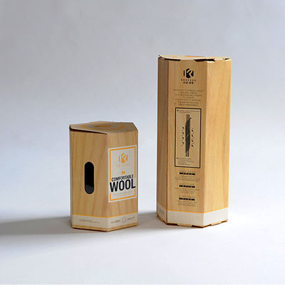 Cajas de regalo plegables de cartón con embalaje plano